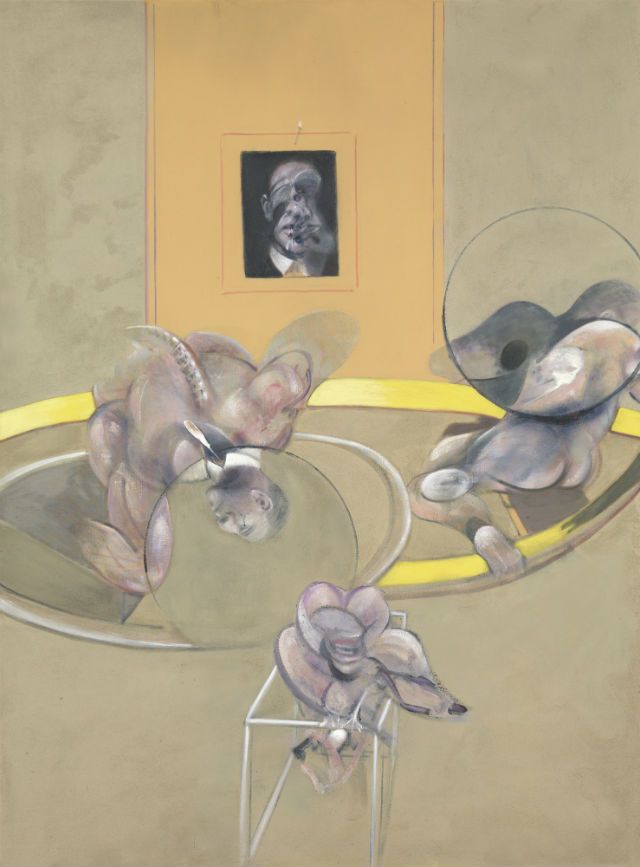 francis bacon three figures and portrait